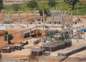 VUE DE L’USINE DE PREFABRICATION DE KANAZOE FRERES 2